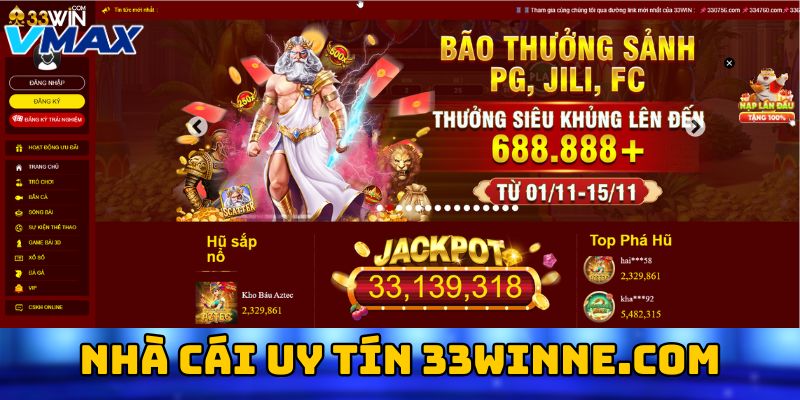 Top nhà cái uy tín 33WIN Top nhà cái uy tín 33WIN